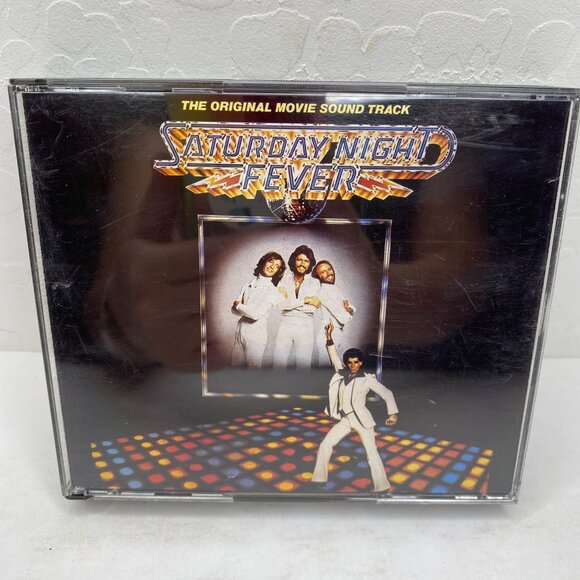 Vintage 1995 Saturday Night Fever Original Movie Soundtrack 2 CDs Bee Gees Disco - Picture 1 of 7